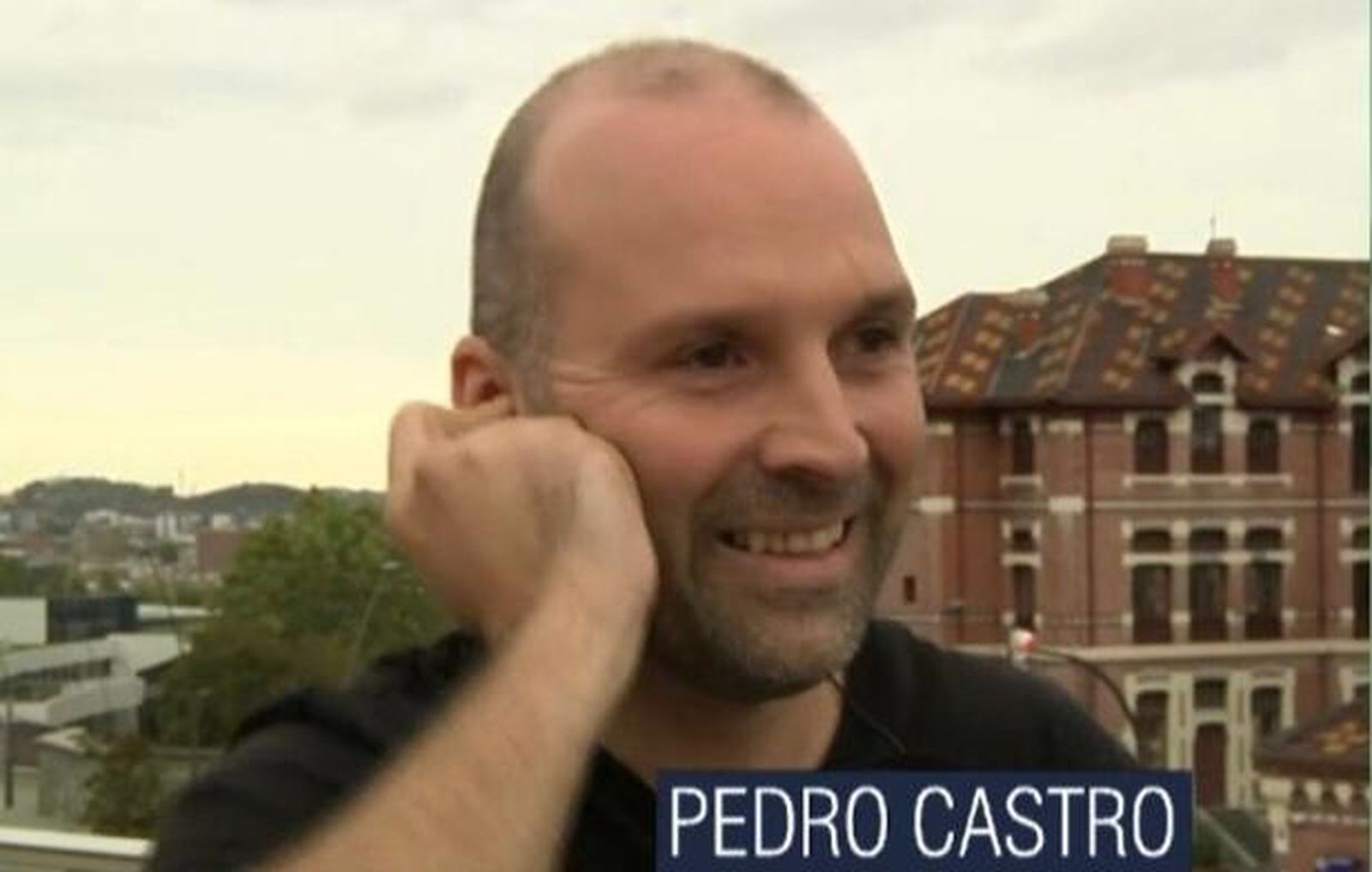 Pedro Castro, padre del bebé secuestrado en Bilbao