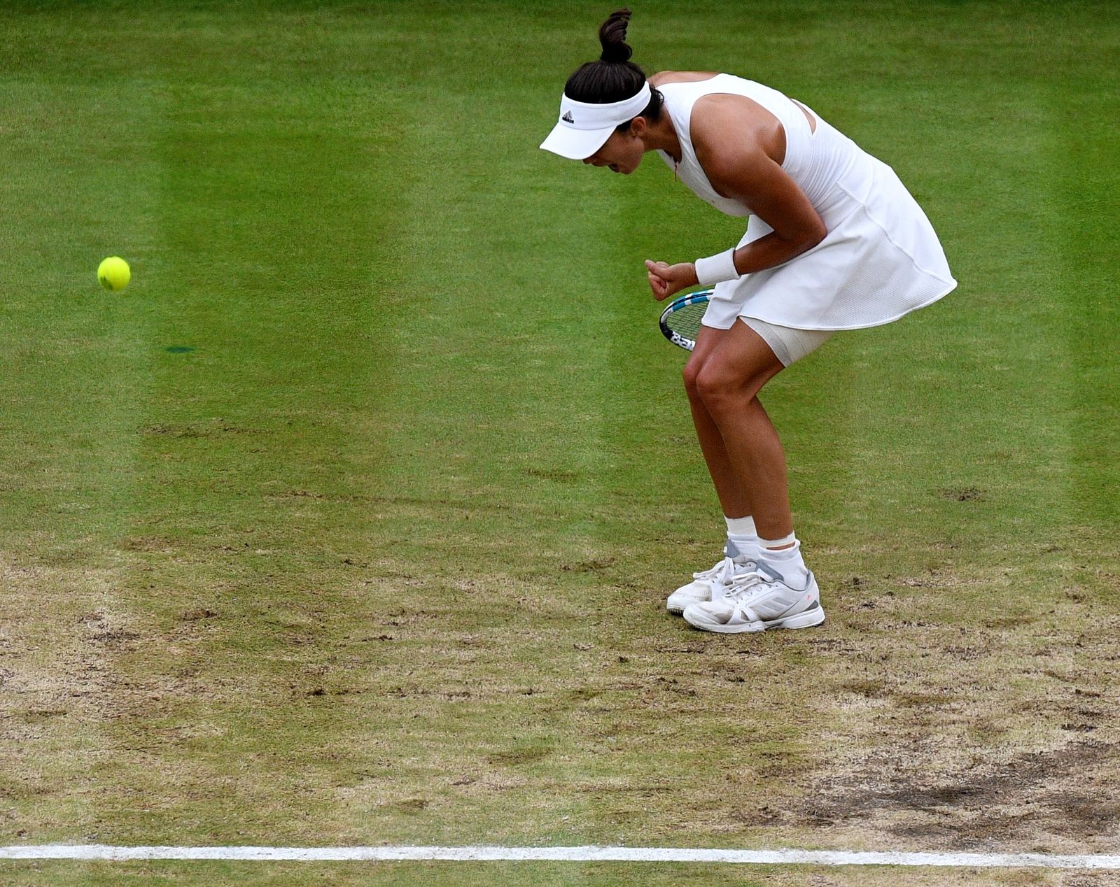 Las imágenes de la final Muguruza-Venus Williams de WImbledon