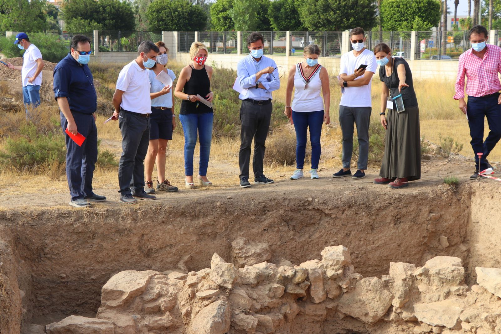 Visita guiada al yacimiento de Ciavieja en El Ejido.