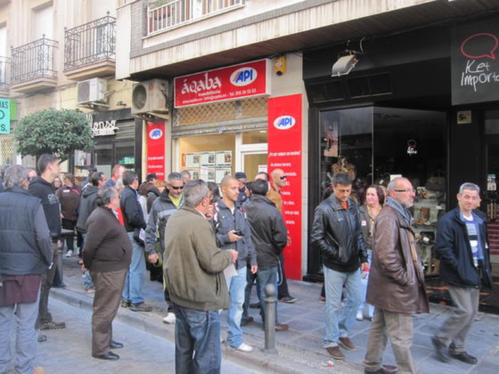 Las imágenes de la huelga general en Granada