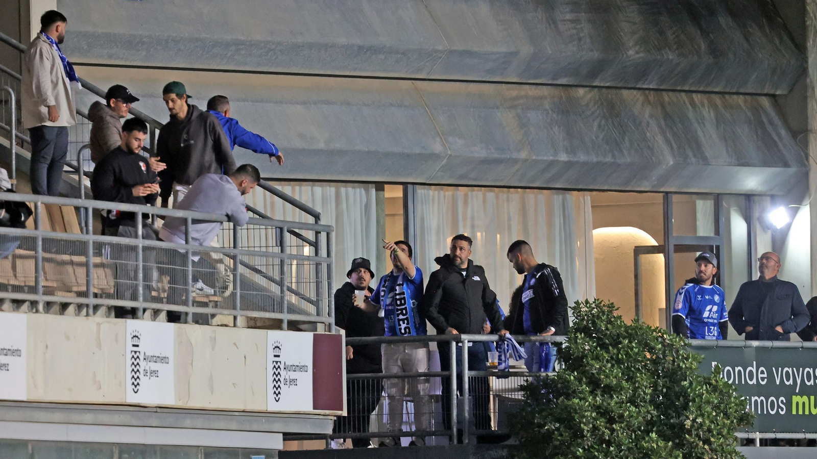Imágenes del derbi entre Xerez CD y Xerez DFC en Chapín