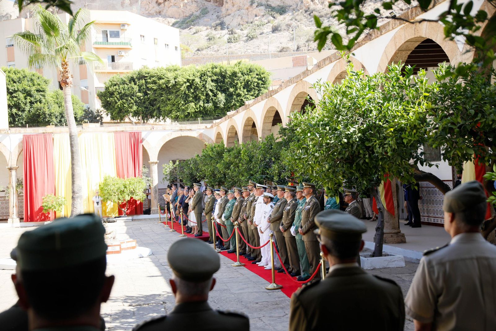 Toma de posesión del coronel José Manuel Lupiani Castellanos, en imágenes