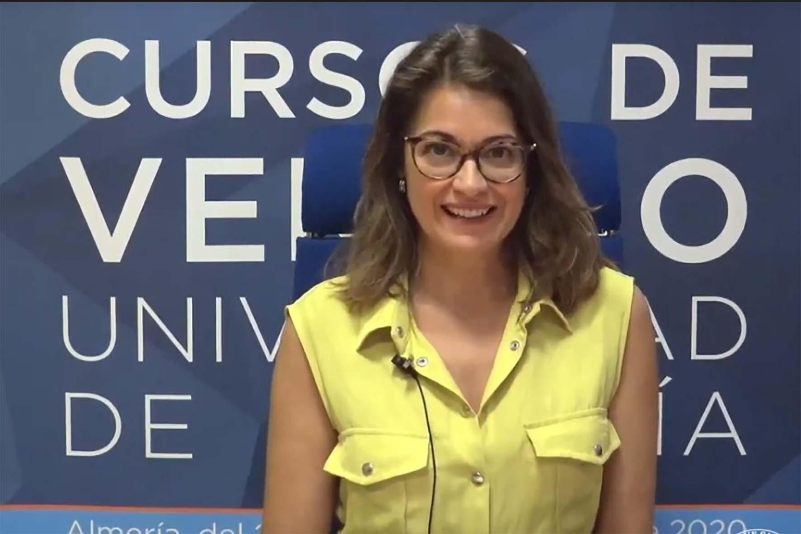 Amalia Magán, directora de los primeros cursos de verano online de la Universidad de Almería en su XXI edición