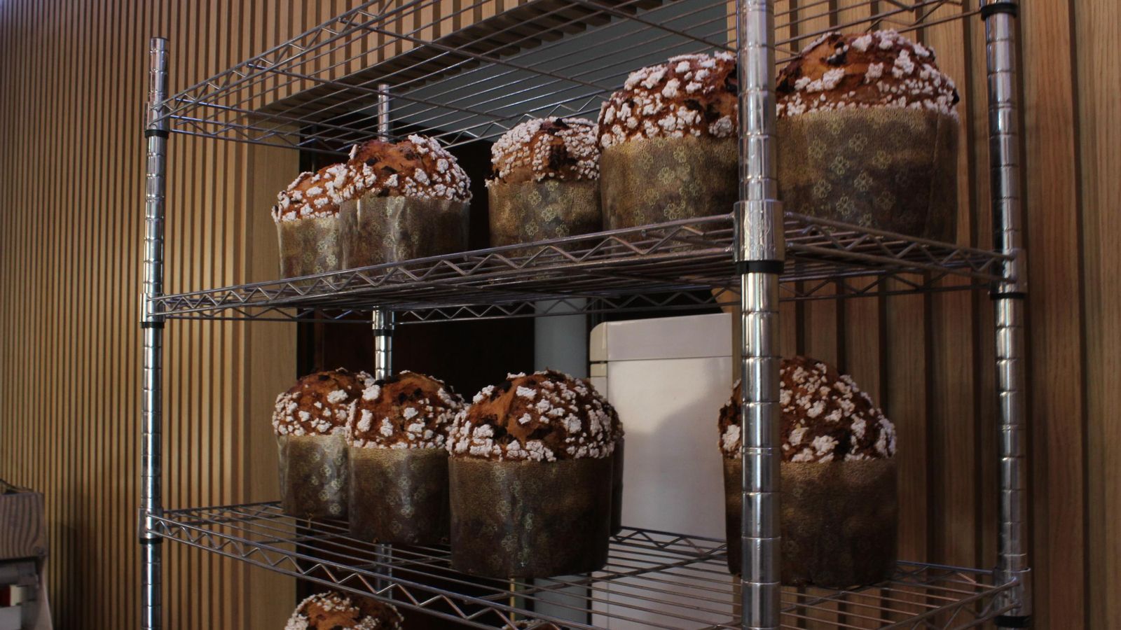 Panettones en el Horno de Vélez.