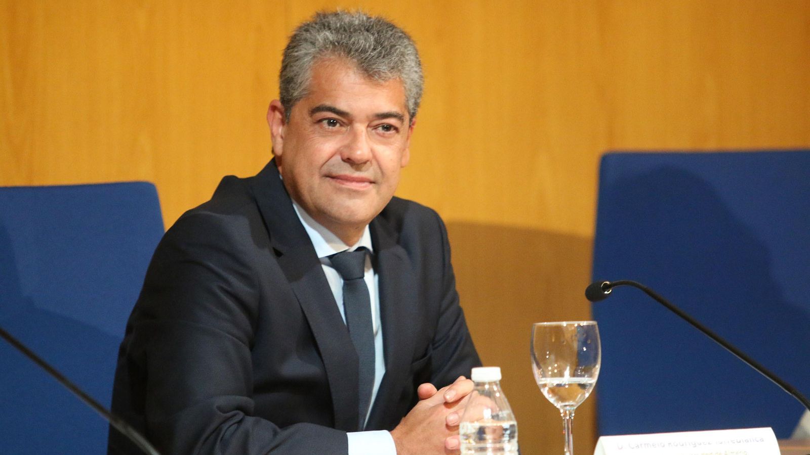 Carmelo Rodríguez, rector de la Universidad de Almería.