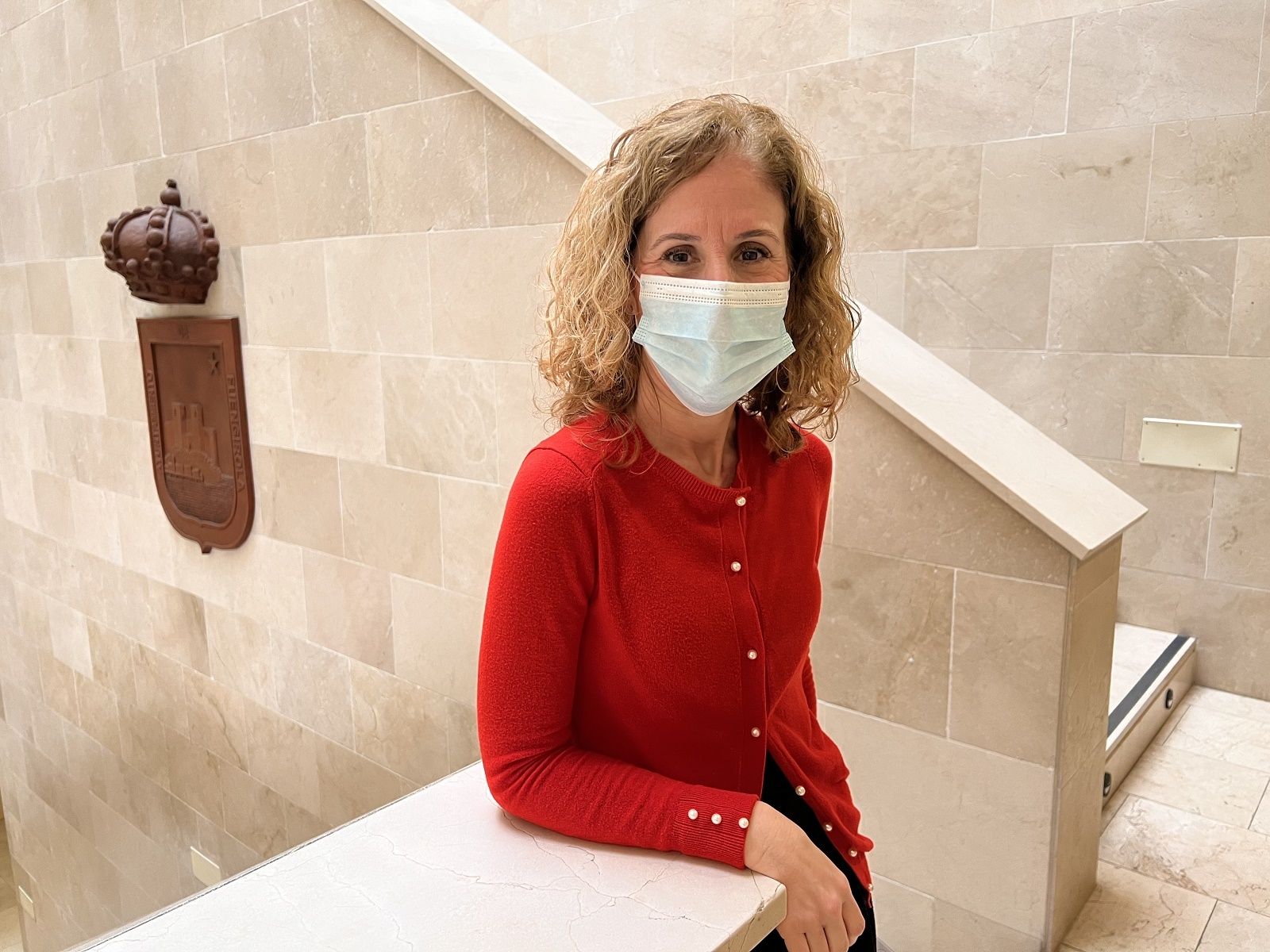 La concejala de Formación y Creación de Empleo, Carmen Díaz.