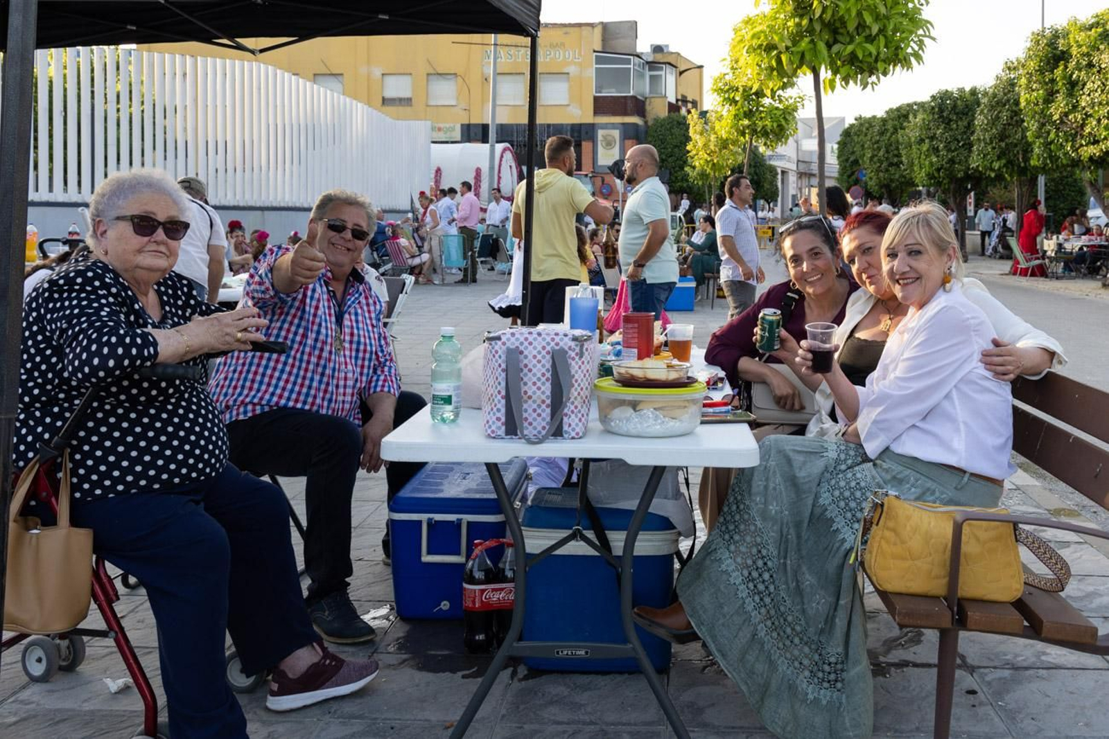 Recepción de Cofradías de la Romería de La Virgen de la Cabeza en Andújar