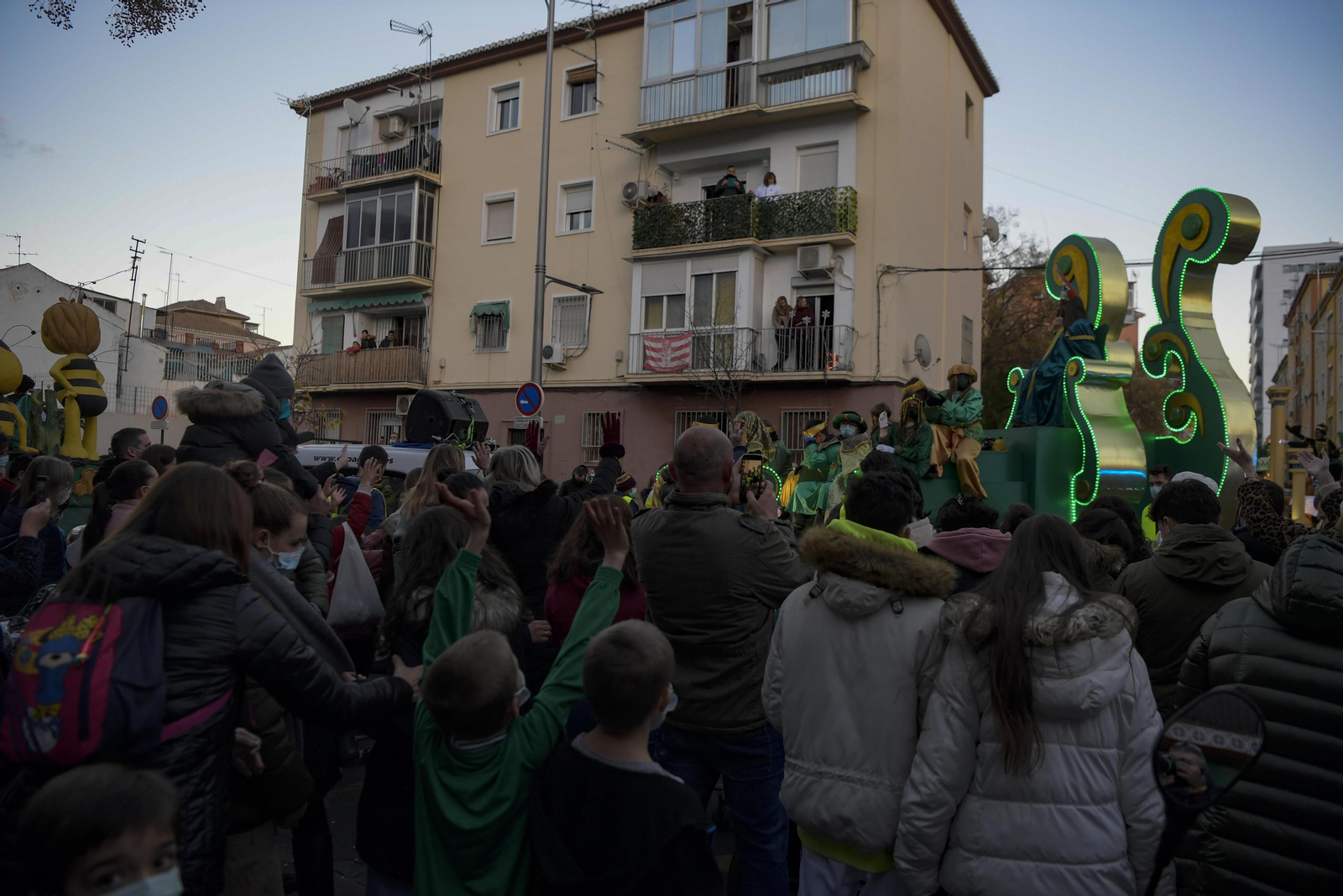 Fotos de la cabalgata de Reyes Magos de Granada 2022