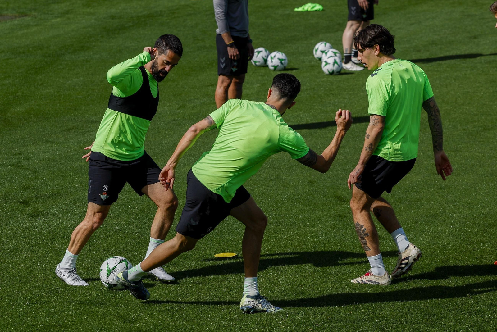 Las fotos de la previa del Betis - Jagiellonia