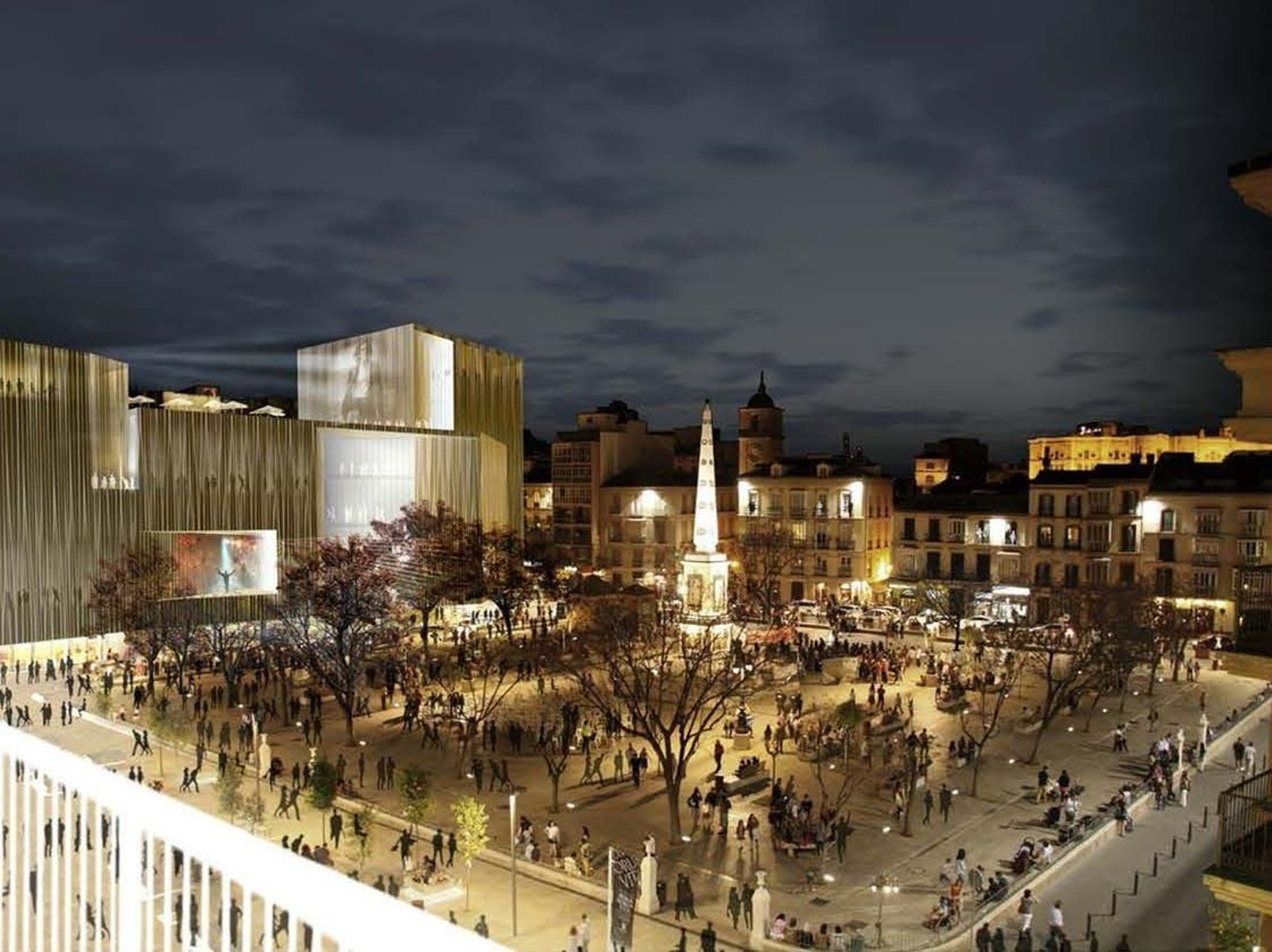 Infografía del diseño ganador del concurso de ideas del Astoria