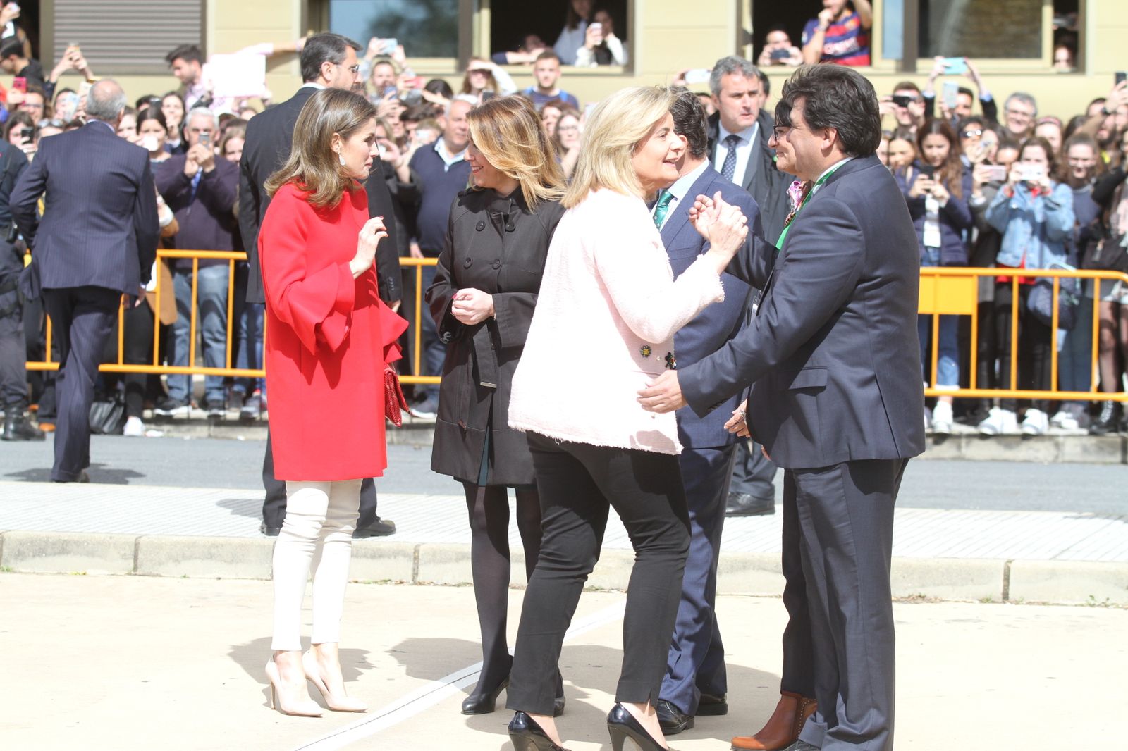 Imágenes de la visita de la reina Letizia a Huelva