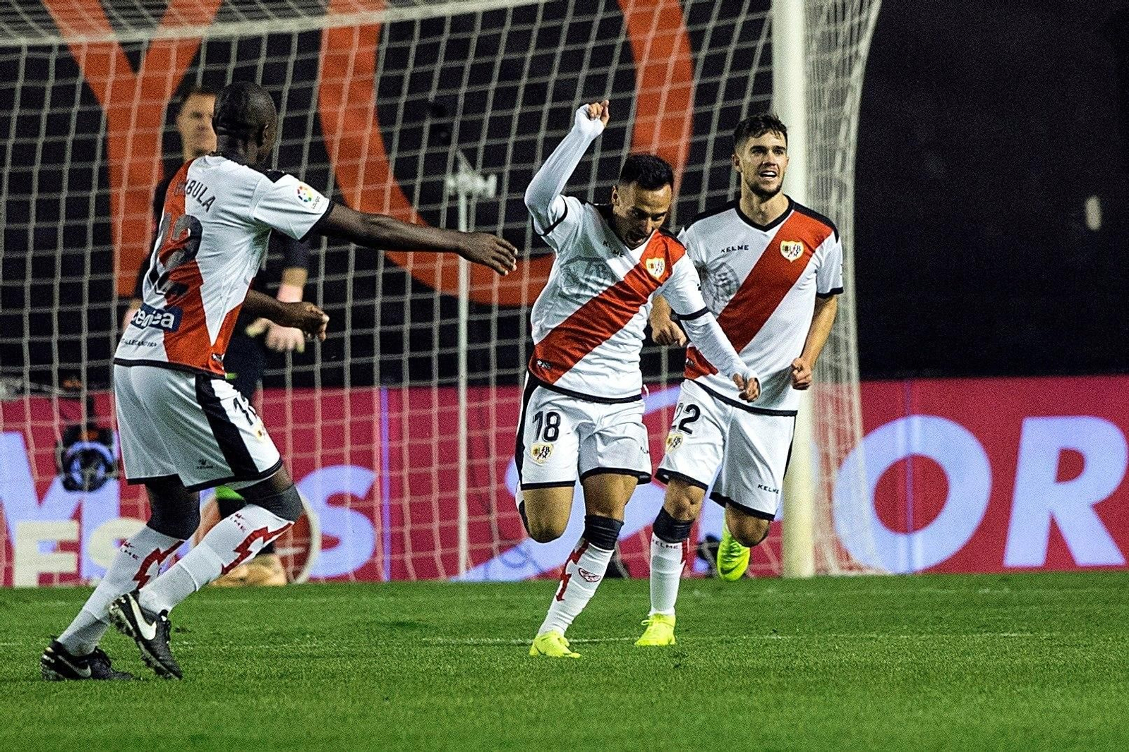 El Rayo Vallecano-Barcleona, en imágenes