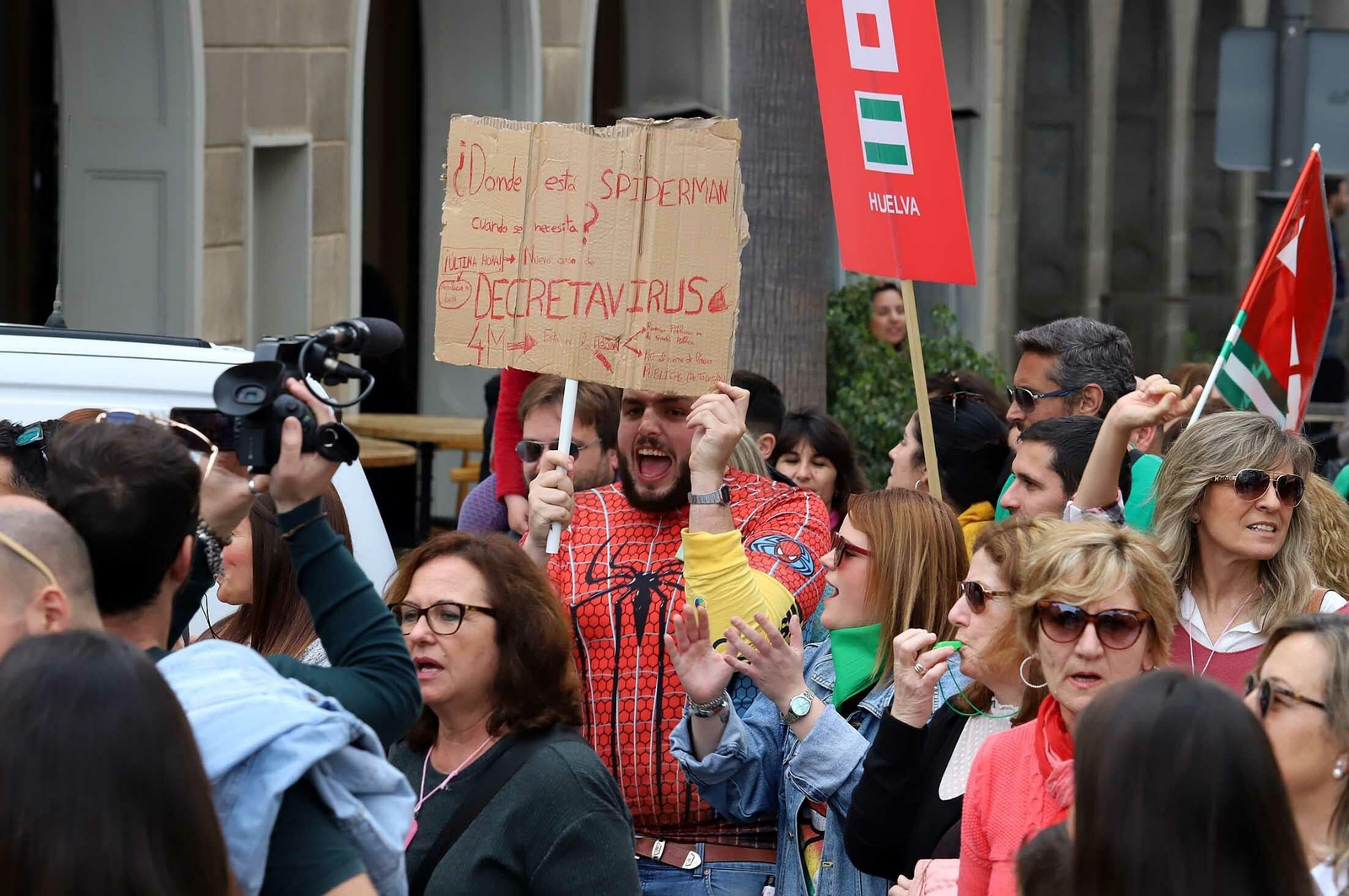 Imágenes de la manifestación en defensa de la educación pública