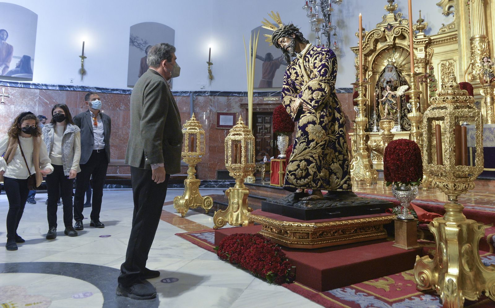 El Besamanos a Nuestro Padre Jesús del Gran Poder, en imágenes