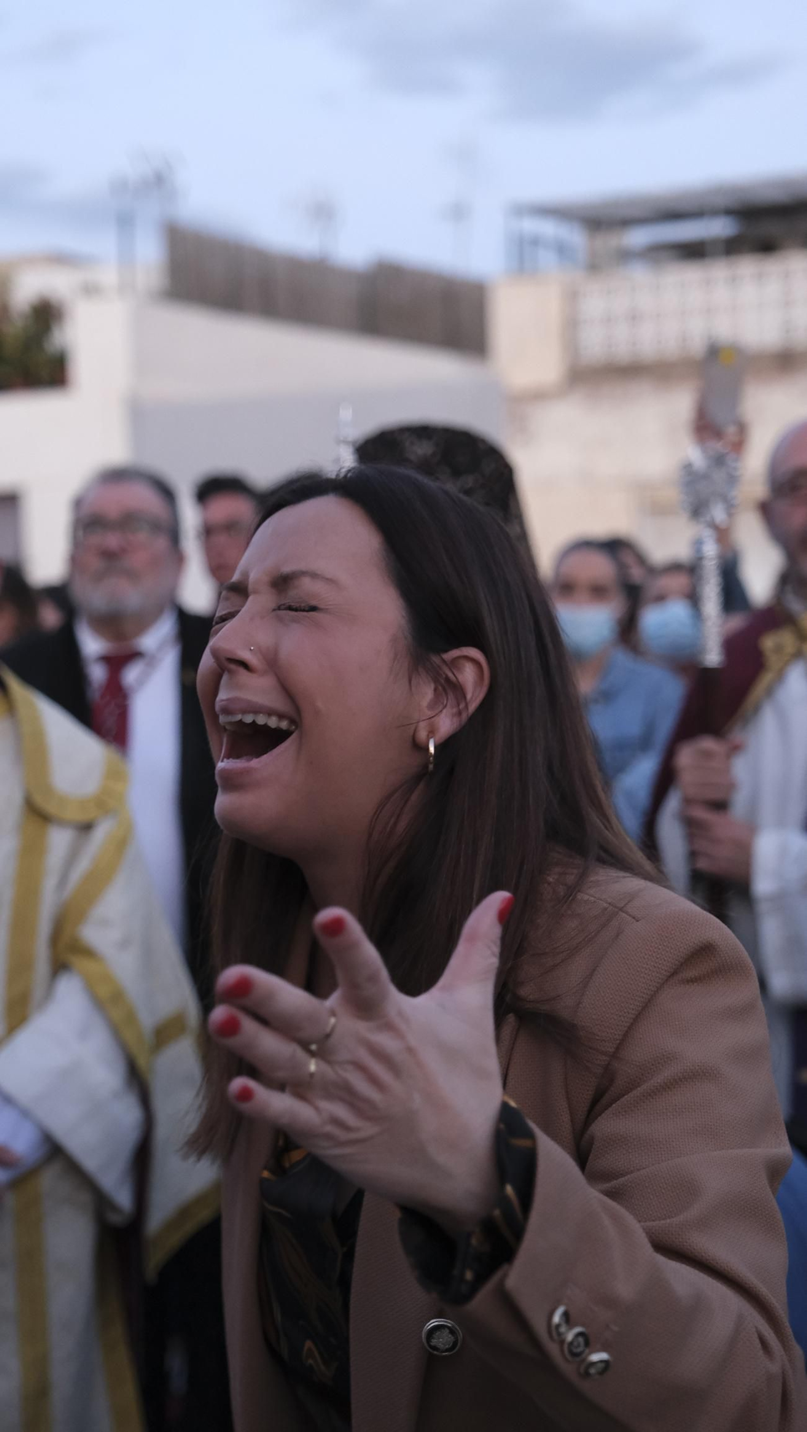 Fotogalería de la procesión de Unidad por el Barrio de Piedras Redondas. Almería