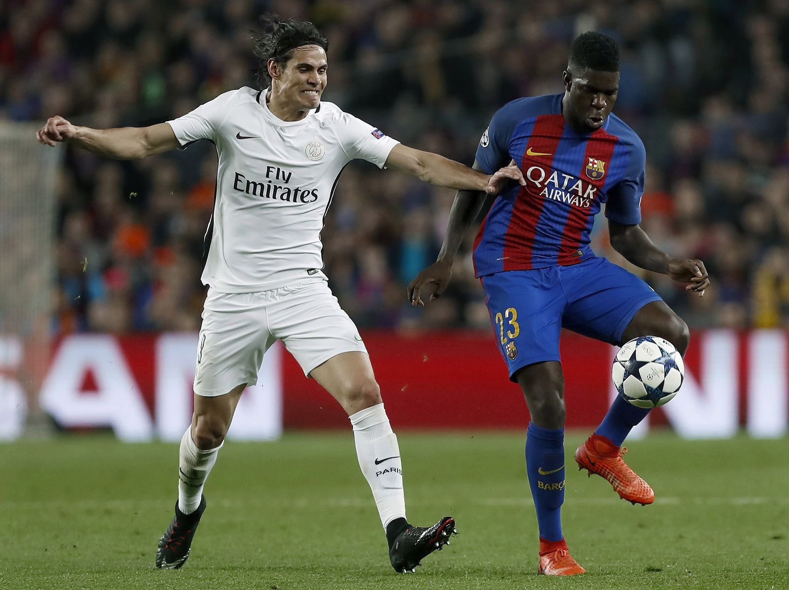 El Barcelona-PSG, en imágenes