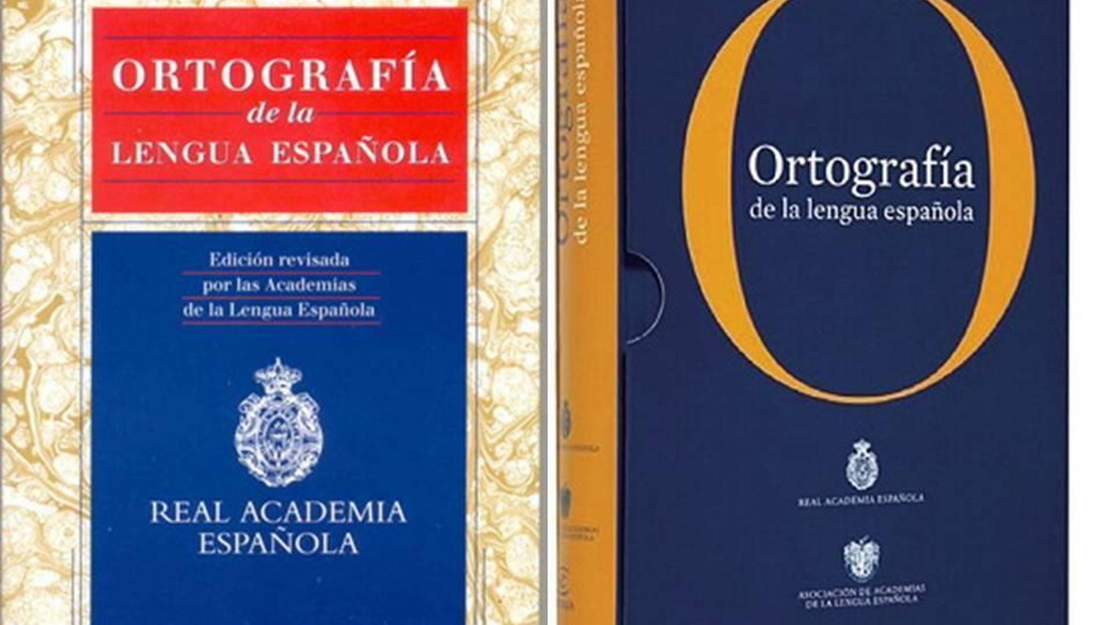 El Diccionario de la RAE y la Ortografía de la Lengua Española.
