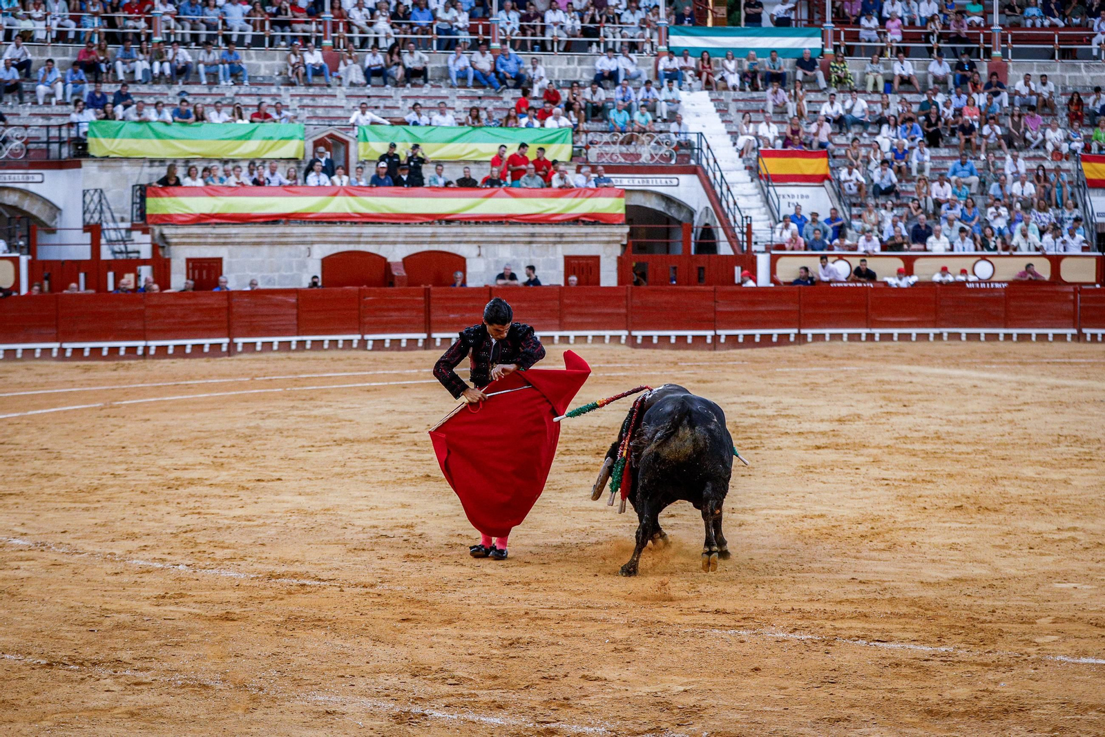 Imágenes de la corrida de toros en El Puerto: Manzanares, Roca Rey y Pablo Aguado