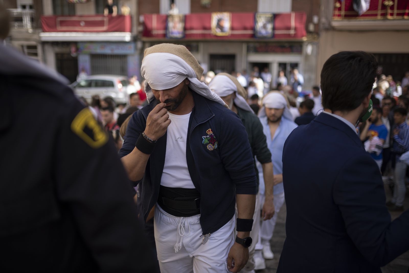 Lunes Santo: Tres Caídas en Huelva, en imágenes