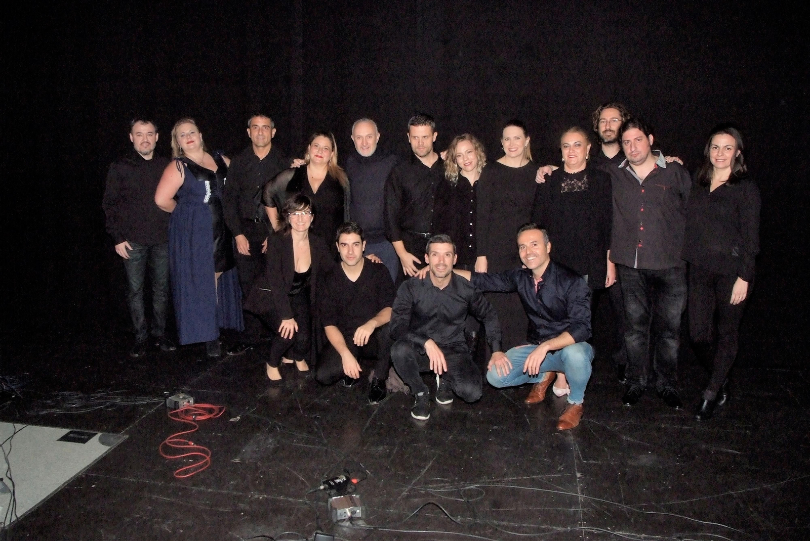Profesores que participaron en el concierto en honor a Santa Cecilia