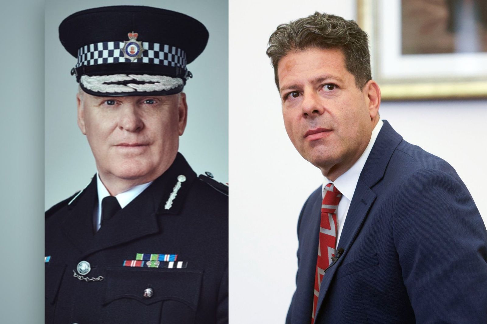 Ian Mcgrail y Fabián Picardo.