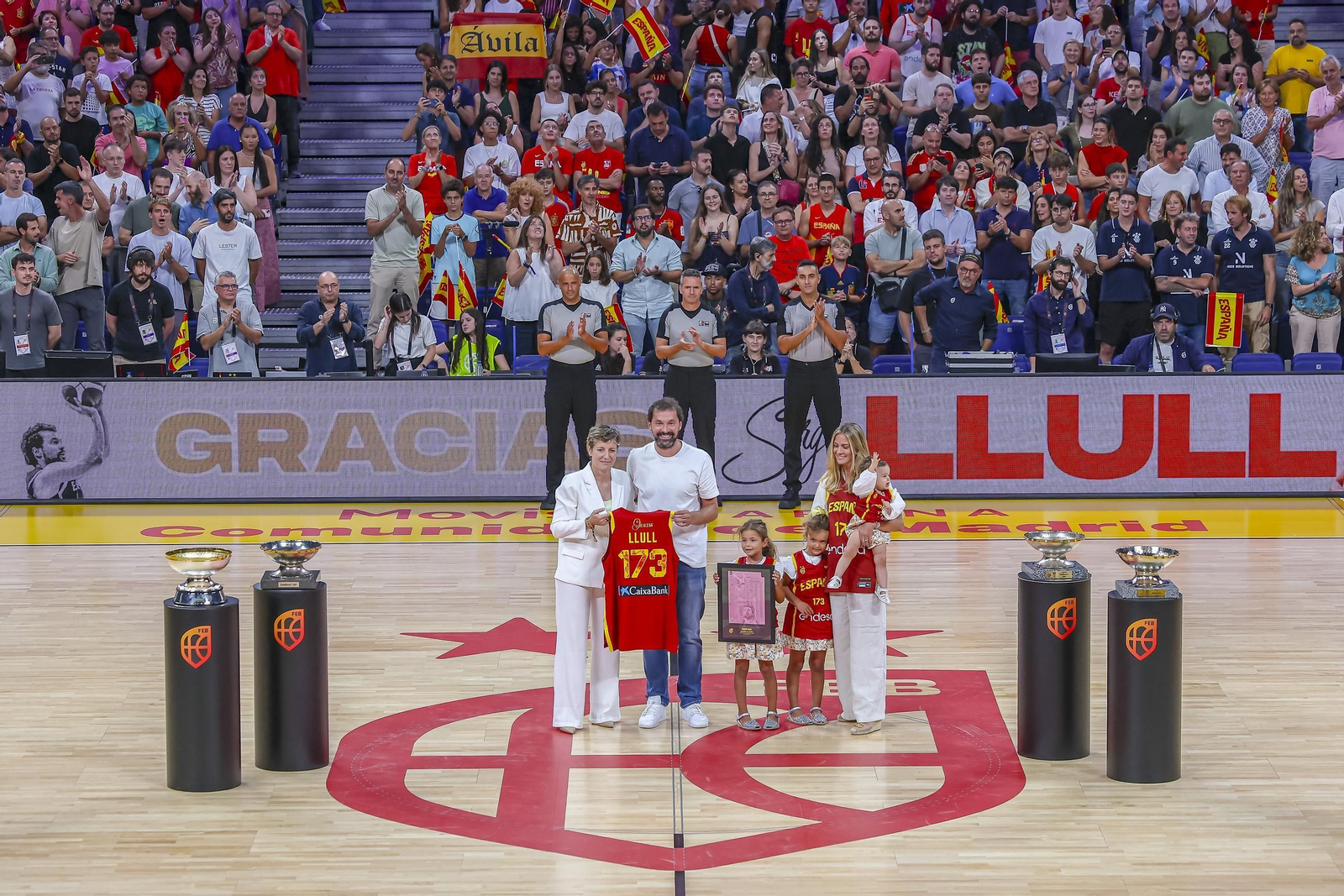 Las mejores fotos del España-Alemania de baloncesto