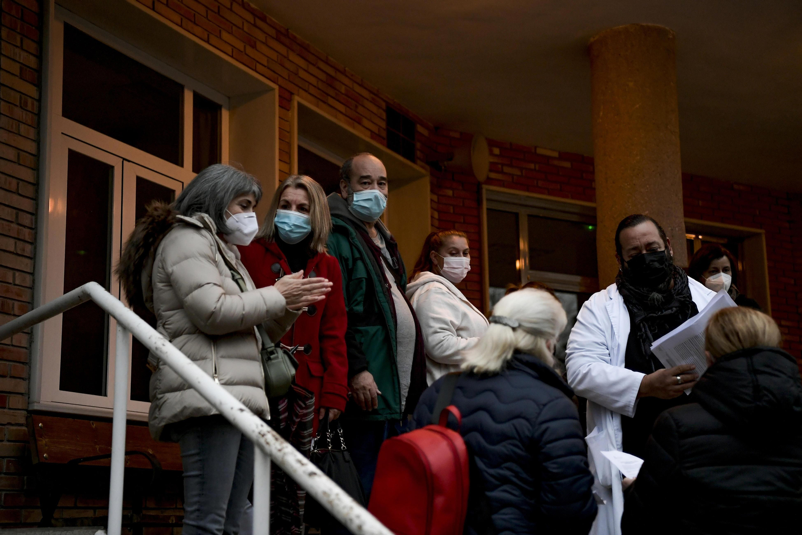 Fotos: segundo día de vacunas en Granada