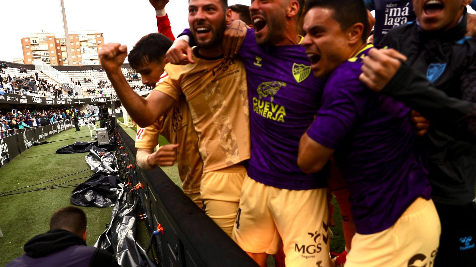 El FC Cartagena-Málaga CF, en fotos