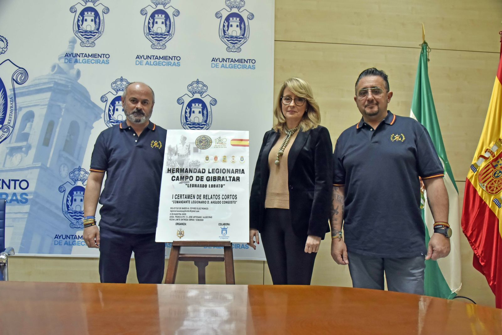 Presentación del concurso de relatos de los Antiguos Legionarios