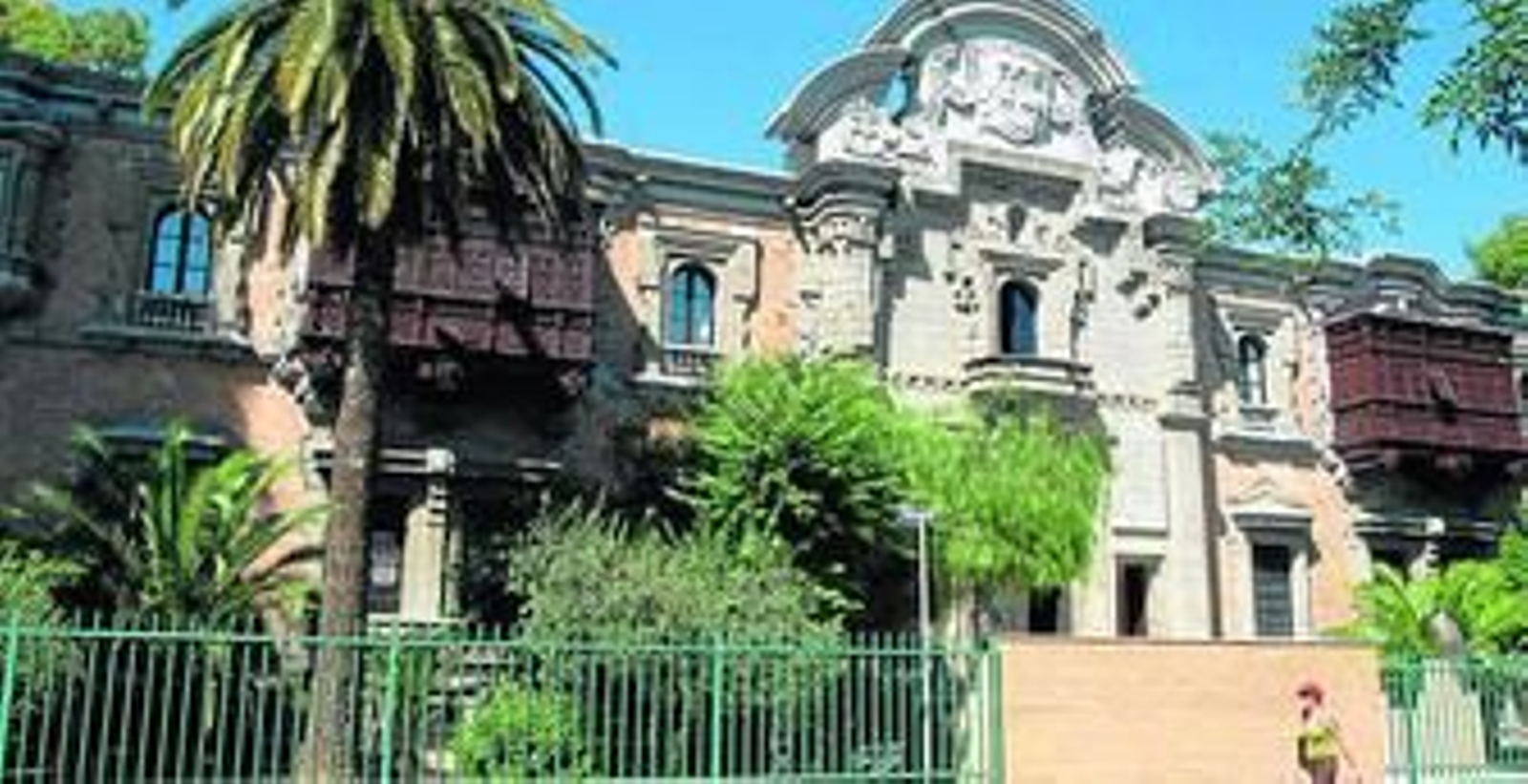 Una imagen del Pabellón de Perú del 29 (Avenida de María Luisa s/n), que actualmente acoge la Casa de la Ciencia.