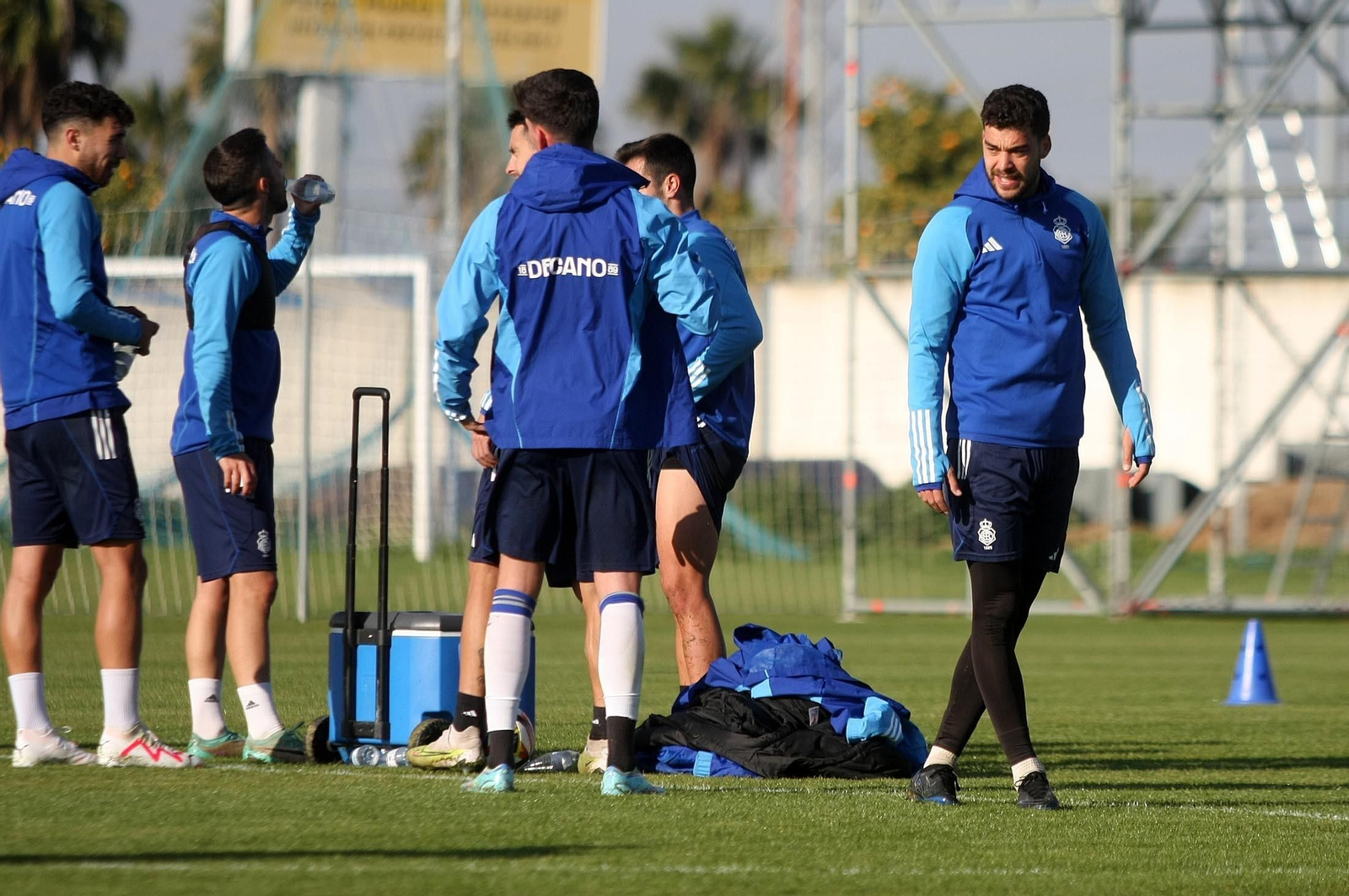 Entrenamiento del Recreativo de Huelva en imágenes