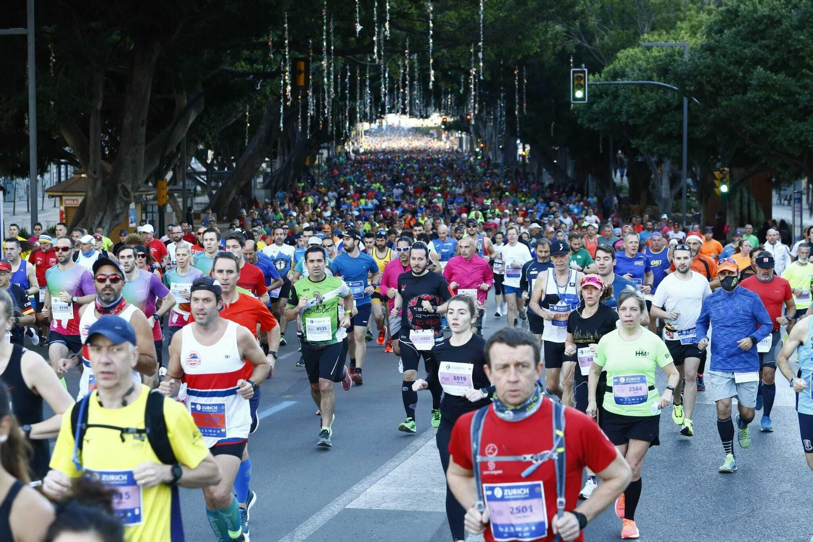 Las fotos de la Maratón de Málaga 2021