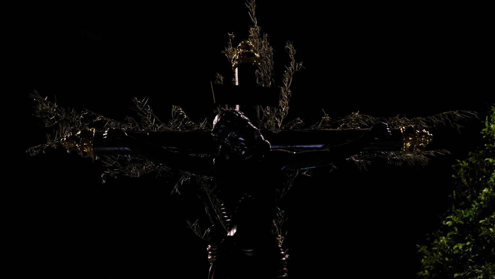 Las imágenes del Vía Crucis del Cristo de la Escucha