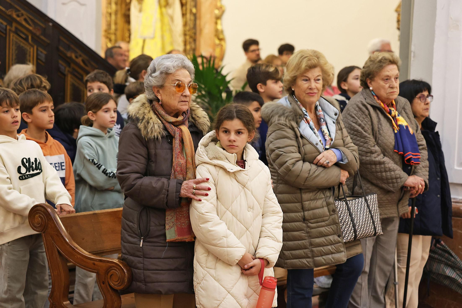 Imágenes de la Imposición de Cenizas en La Merced