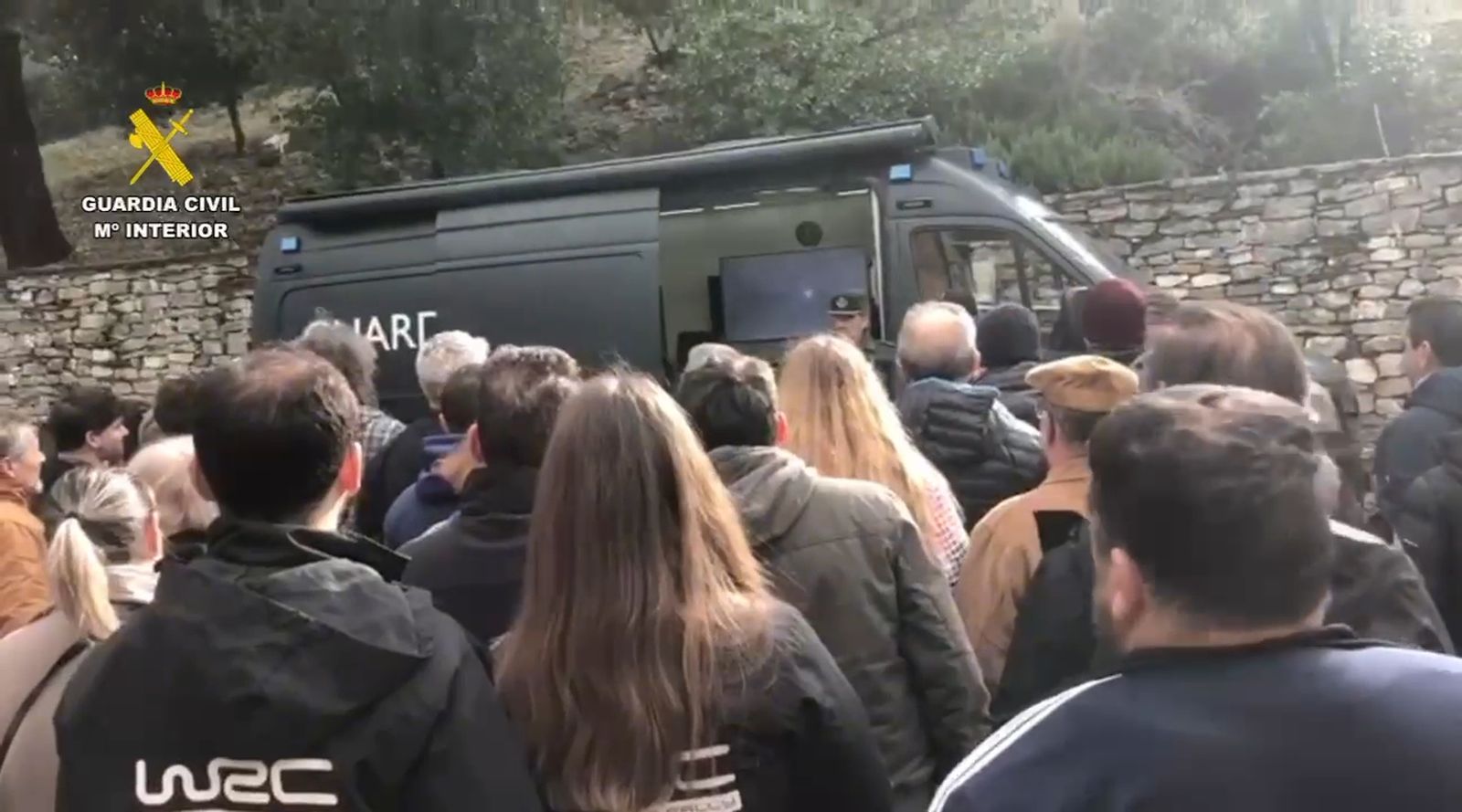 Primera entrada controlada de vecinos a Grazalema