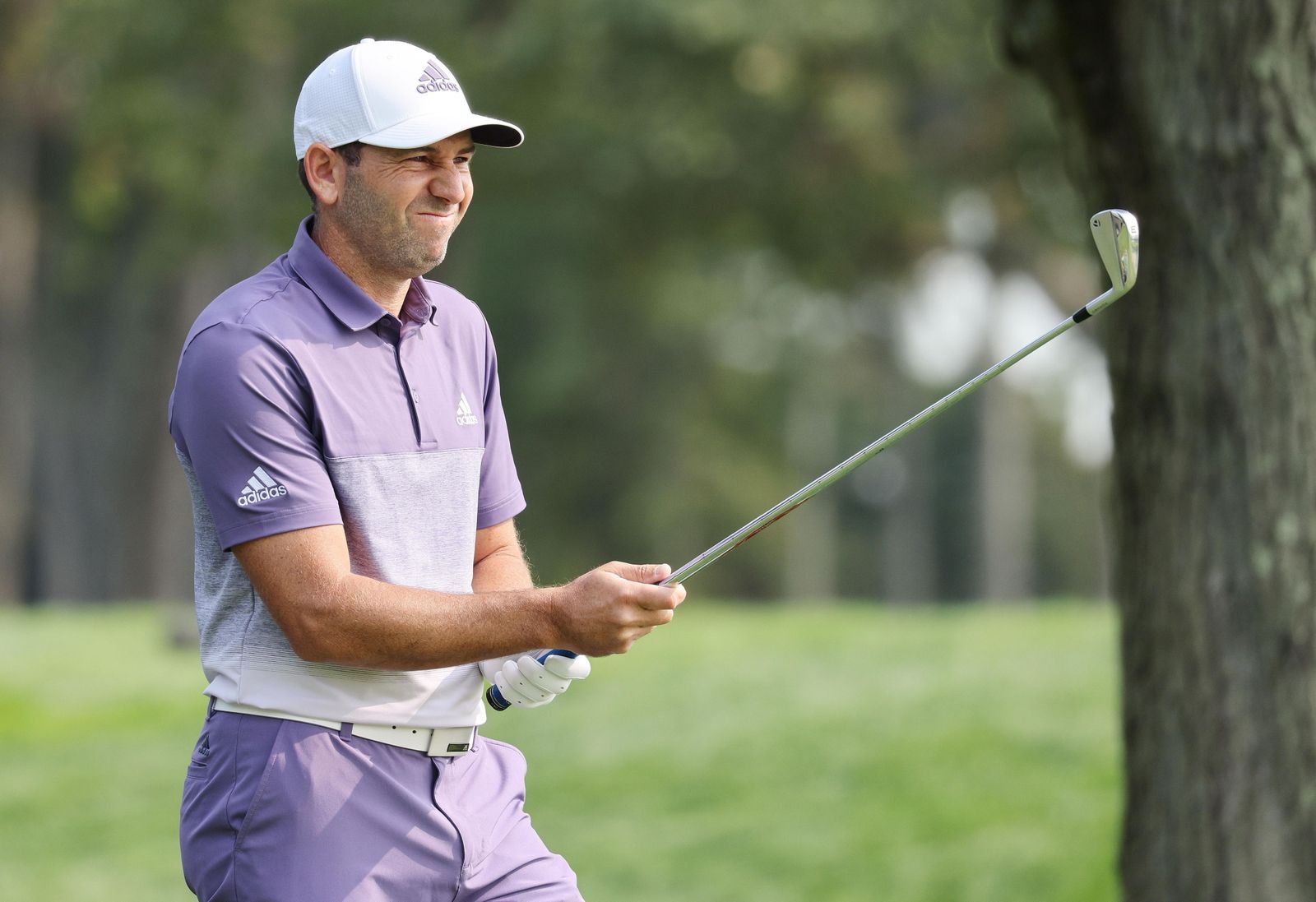 Sergio García, durante un torneo.