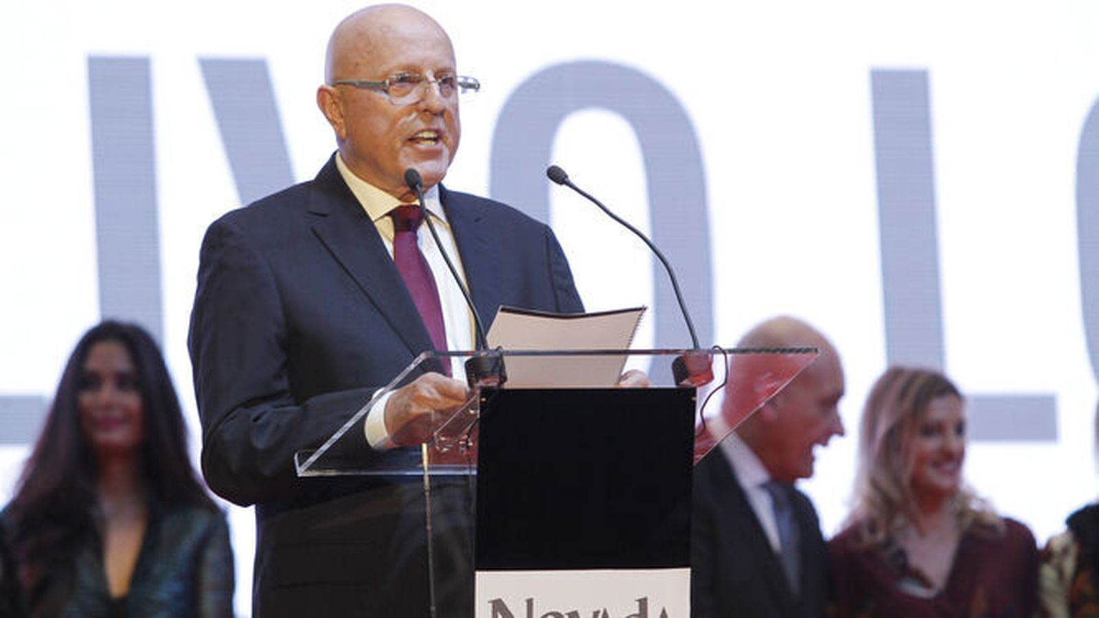 Tomás Olivo en un acto público el pasado año.