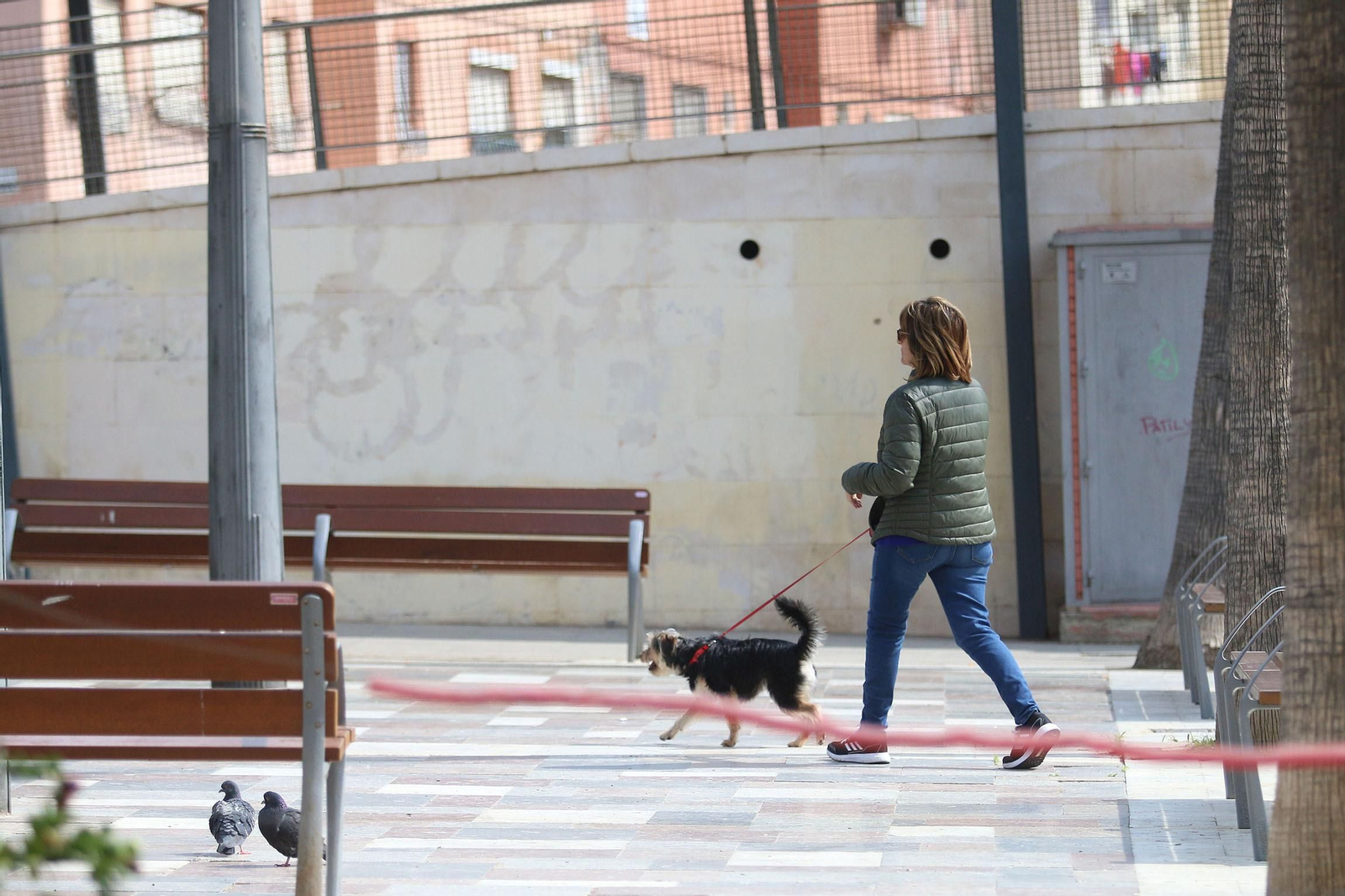 Las imágenes de la capital y los pueblos, paralizados para frenar el coronavirus