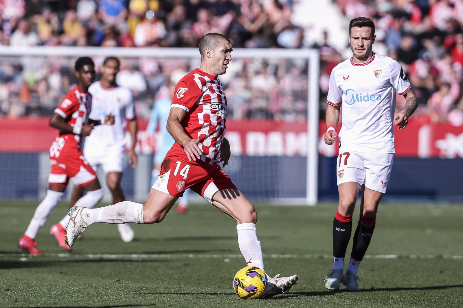 Las fotos del Girona - Sevilla