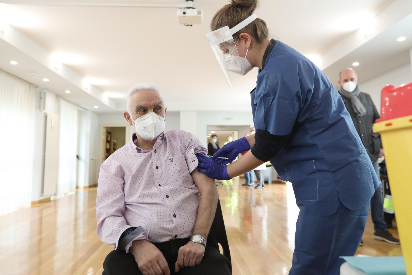 José Francisco Guerrero Cana, de 70 años, el primero de Navarra