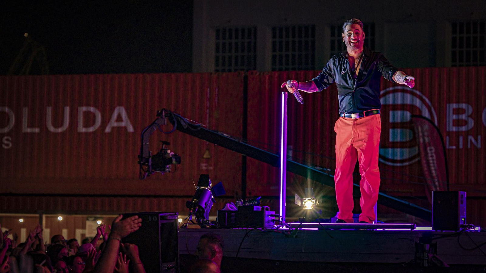 Las imágenes del concierto de despedida de Andy&Lucas en el muelle de Cádiz