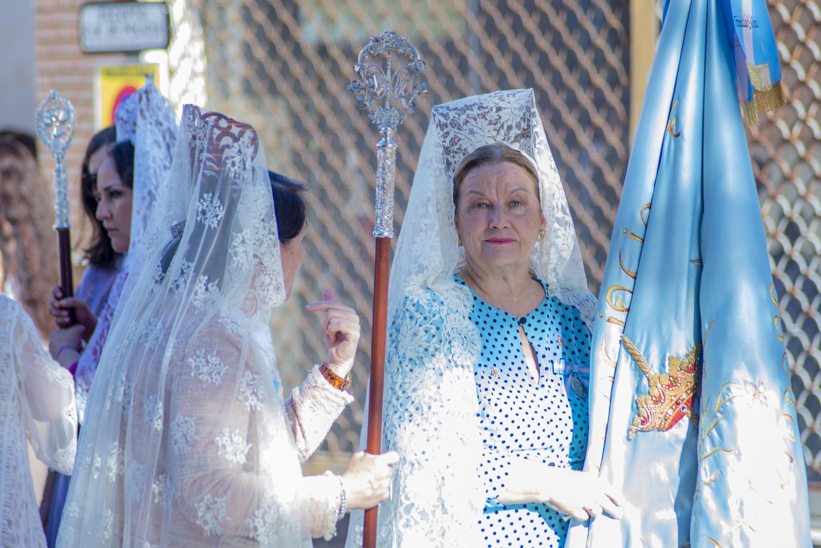 Las fotos de la procesión de María Auxiliadora en La Línea