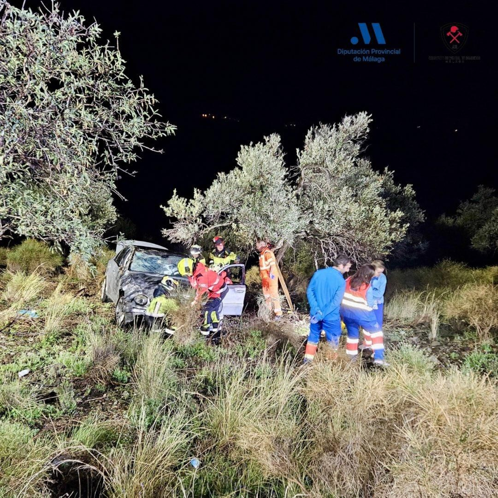 Accidente de tráfico en la Axarquía Accidente de tráfico en la Axarquía