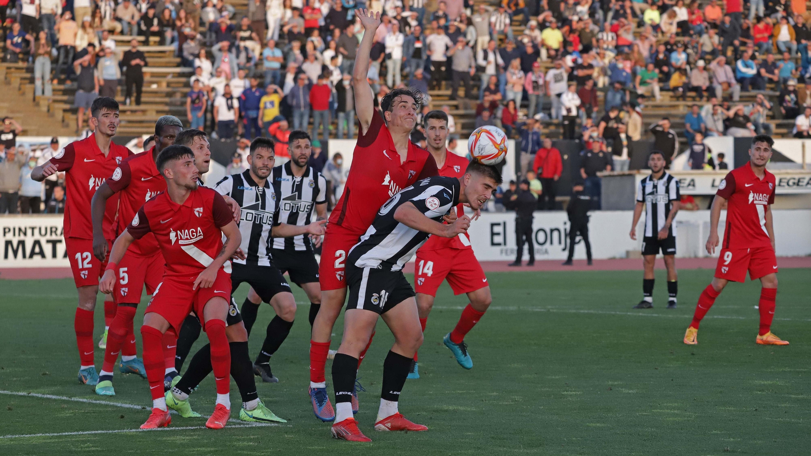 Las mejores fotos del Balona - Sevilla Atlético