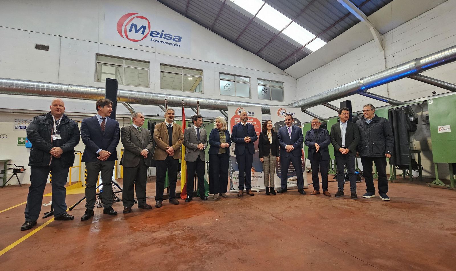 Fotos de la inauguración del nuevo centro de formación de Meisa en Palmones