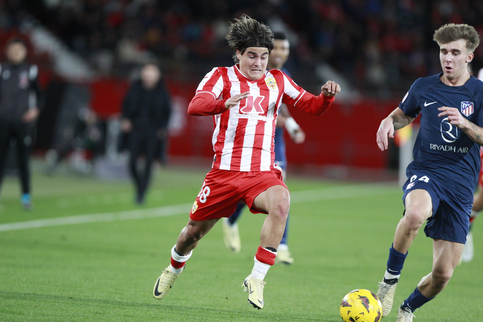 Las mejores imágenes del partido U.D. Almería-Atlético de Madrid