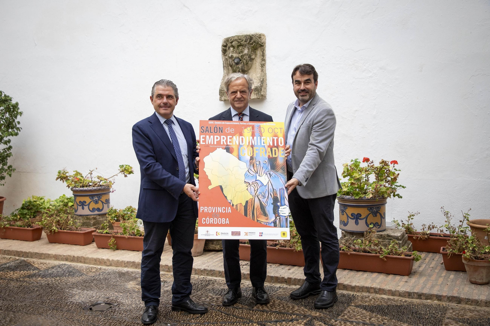 Presentación en la Dipitación de la primera edición del Salón de Emprendimiento Cofrade.