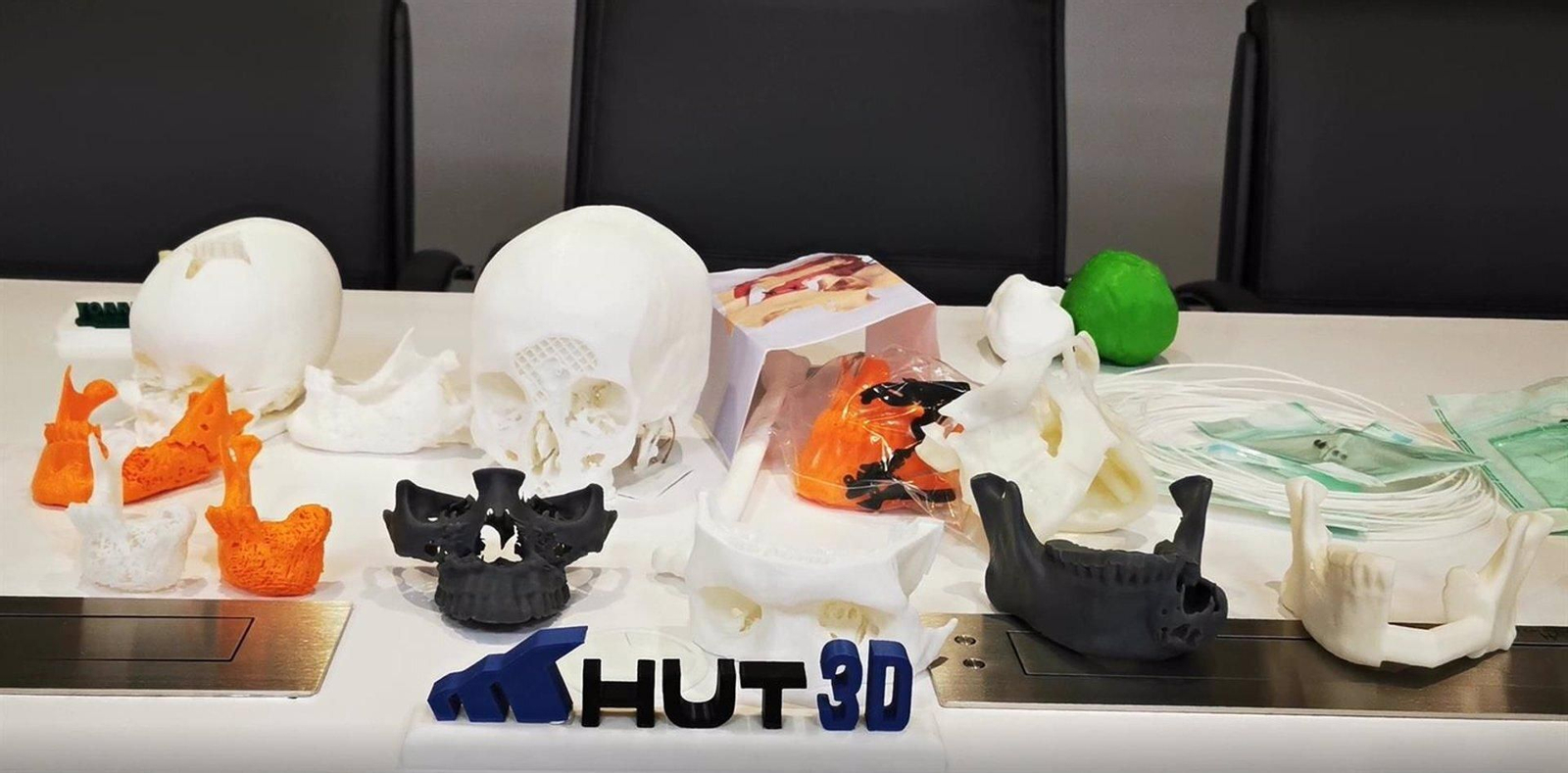 Algunas de las piezas creadas.