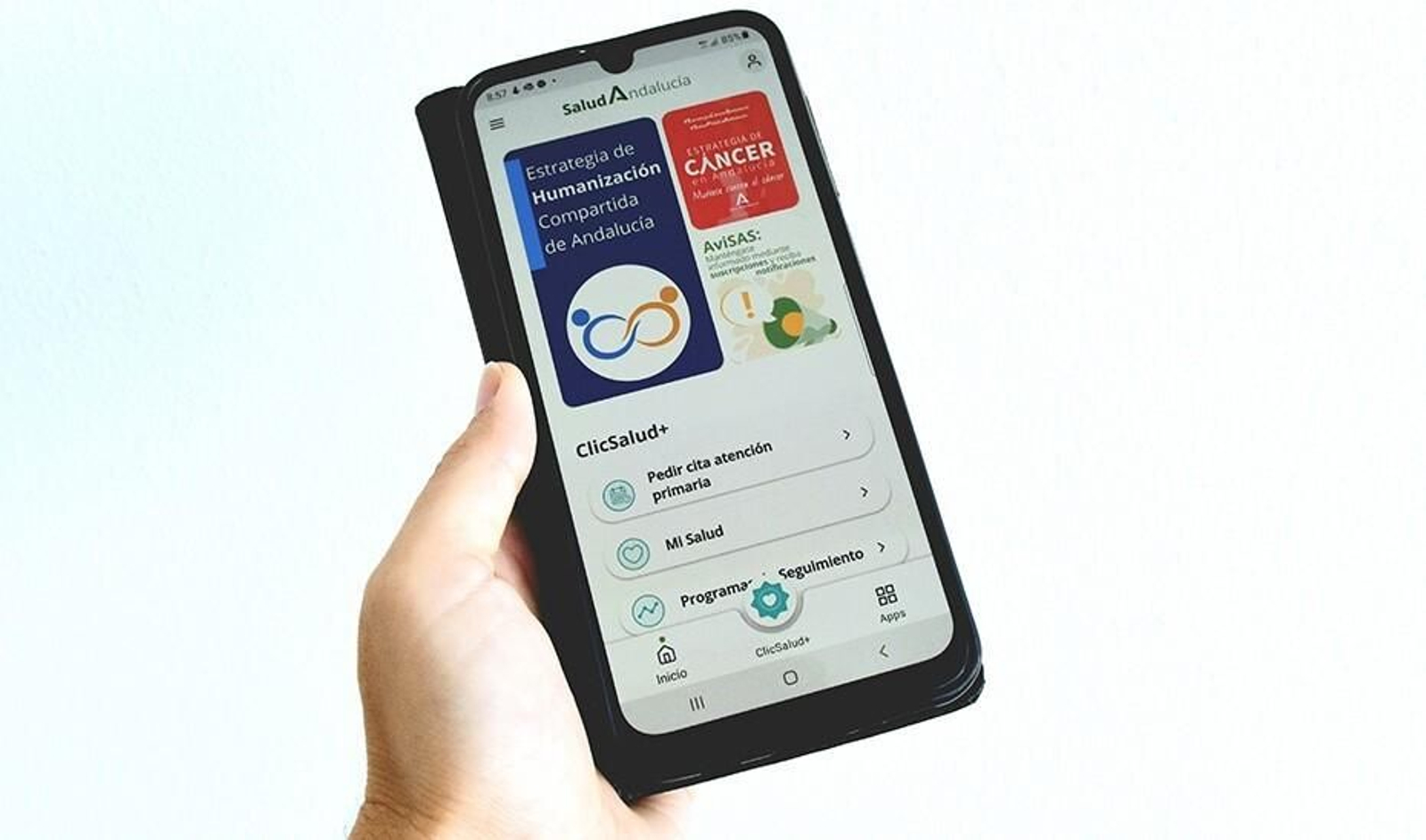 La aplicación Salud Andalucía supera ya las 7,5 millones de descargas.