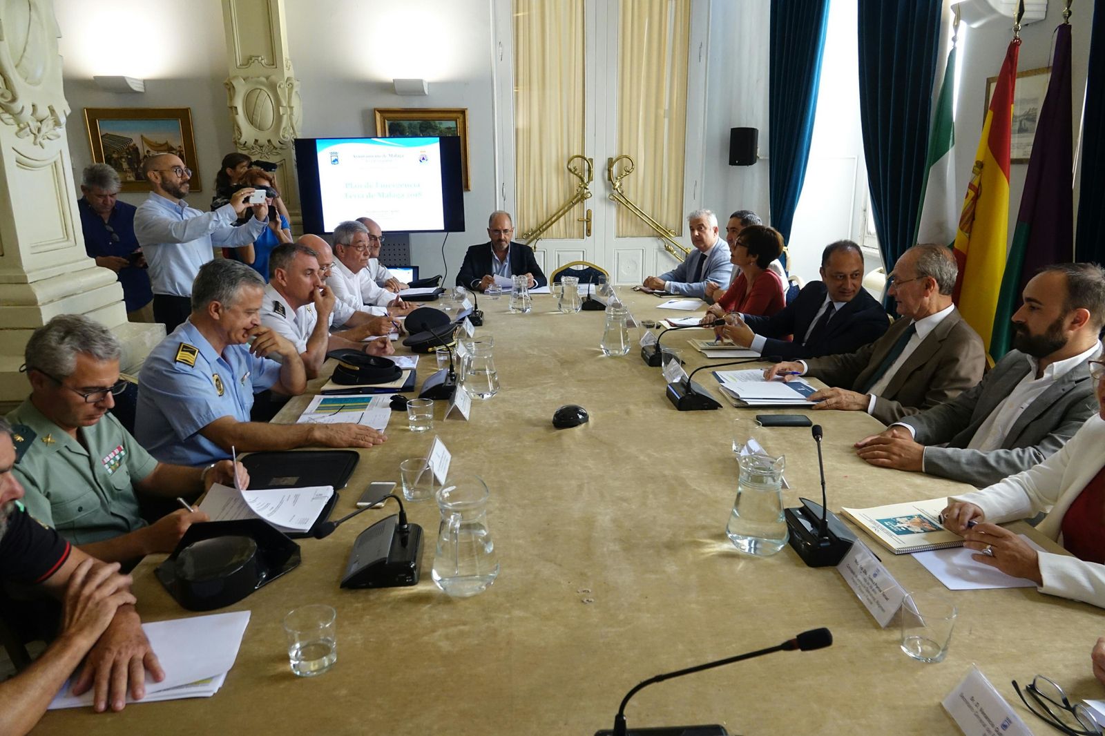 Reunión de la junta local de seguridad de este lunes